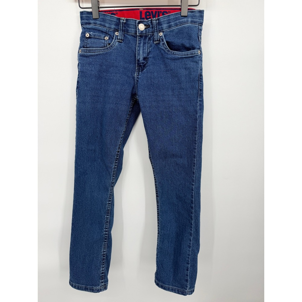 Levi Strauss 511 Slim Fit Jeans Boys 10 Reg Blue Excellent Denim